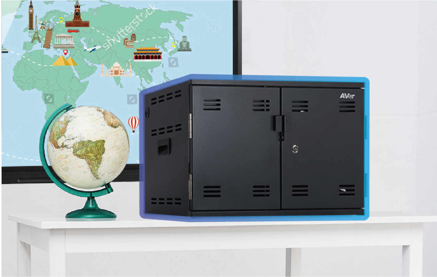 Купить AVerMedia AVerCharge X12 - Schrankeinheit (nur Laden) - für 12 Tablets / Notebooks - verriegelbar - Bildschirmgröße: bis zu 38,1 cm (bis zu 38,10cm (15") ) - Wandmontage, Schreibtisch (40AAA0A3-BC3) в магазине wardena.ru