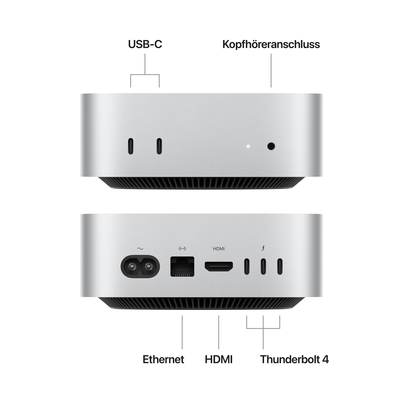 Купить Apple Mac Mini M4 10-Core 256GB (MU9D3D/A) в магазине wardena.ru