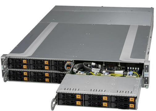 Купить Server Supermicro AS-2115GT-HNTR • CSE-GT214BC-R2K21BP • H13SST-G • 2U IPMI в магазине wardena.ru