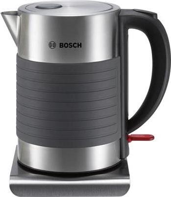 Купить Bosch Haushalt TWK7S05 Wasserkocher schnurlos Edelstahl, Schwarz в магазине wardena.ru