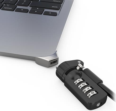 Купить Compulocks Ledge Lock Adapter for MacBook Air 15" M2 with Combination Cable Lock - Sicherheitskit - Kombinationsschloss (MBALDG05CL) в магазине wardena.ru
