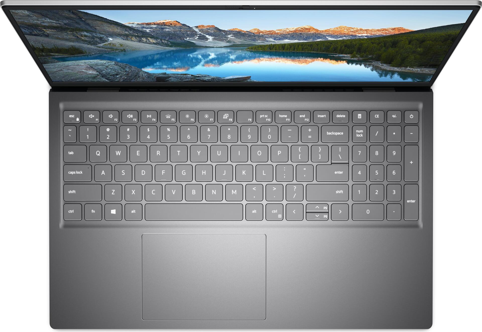 Купить Dell Inspiron 5515 - Ryzen 5 5500U / 2,1 GHz - Win 11 Pro 64-bit - Radeon Graphics - 8GB RAM - 512GB SSD NVMe - 39,49 cm (15.6") 1920 x 1080 (Full HD) - Wi-Fi 6 - Silber (T2F54) в магазине wardena.ru