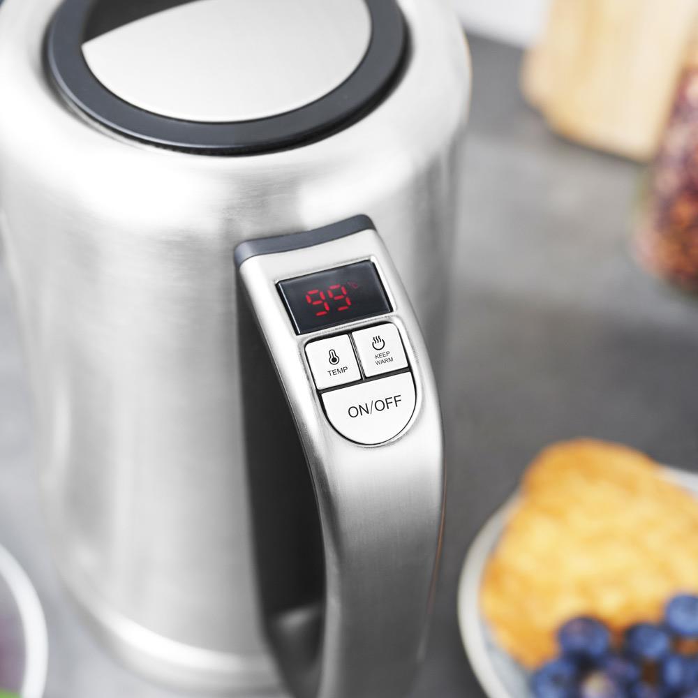 Купить Gastroback Design Express Wasserkocher 1,7 l 3000 W Schwarz - Edelstahl (42441) в магазине wardena.ru