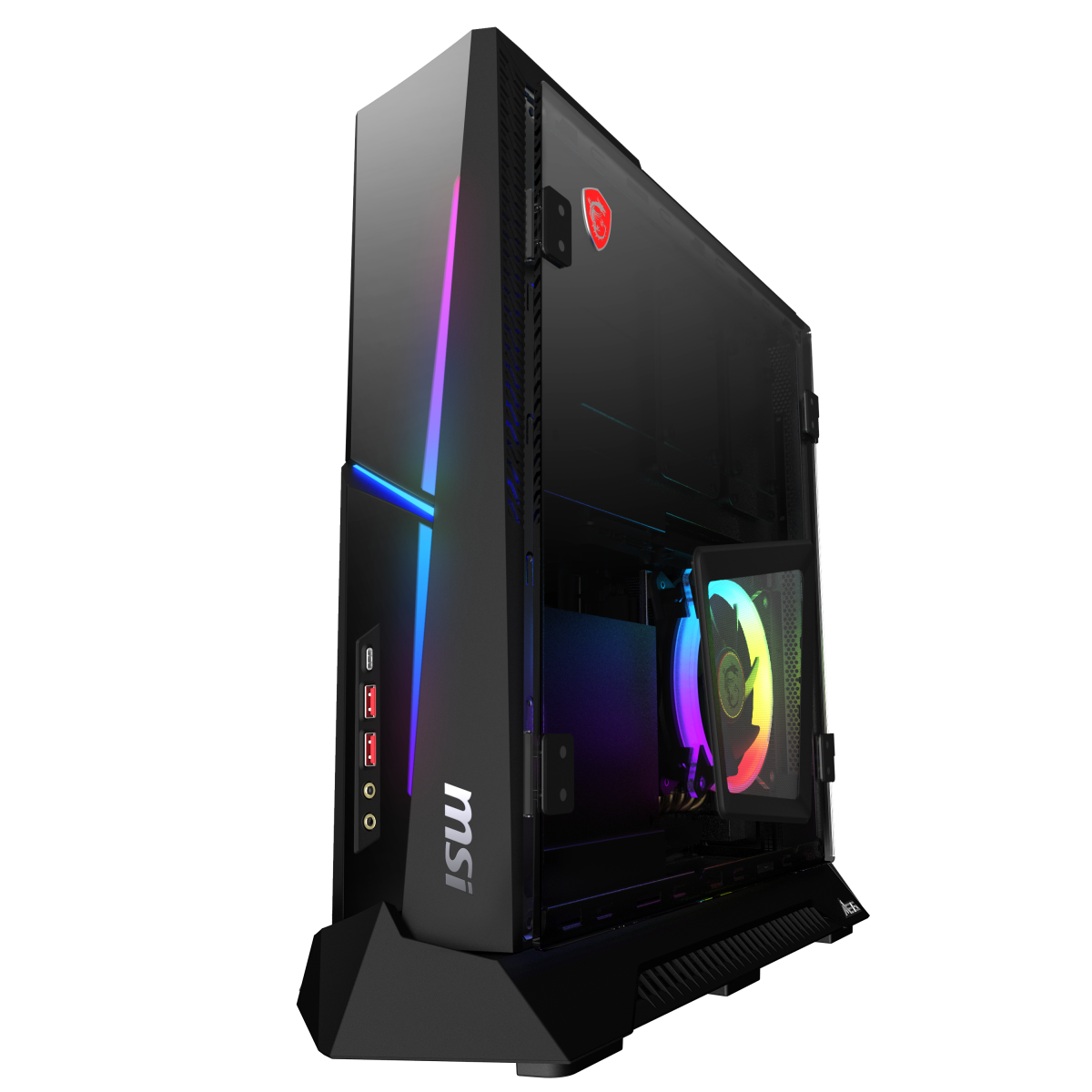 Купить MSI MEG Trident X 12VTE 061AT - Kompakt-PC - Core i7 12700K / 3.6 GHz - RAM 32 GB - SSD 1 TB - NVMe, HDD 1 TB - GF RTX 3070 Ti - GigE, 2.5 GigE, Bluetooth 5.2, 802.11ax (Wi-Fi 6E) - WLAN: Bluetooth 5.2, 802.11a/b/g/n/ac/ (00B92411-061) в магазине wardena.ru