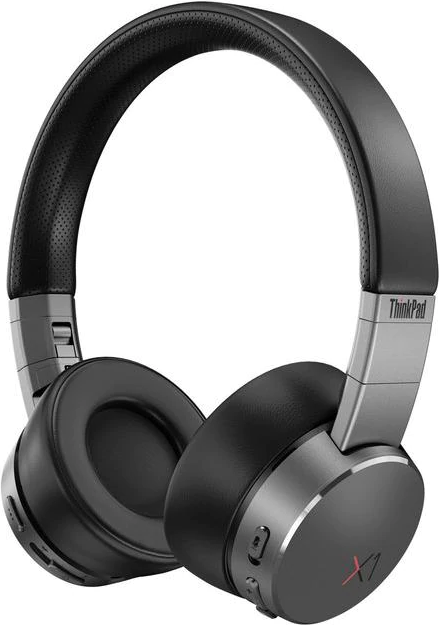 Купить Lenovo ThinkPad X1 - Kopfhörer mit Mikrofon - On-Ear - Bluetooth - kabellos - aktive Rauschunterdrückung - für ThinkBook 14, ThinkPad E14, T490, X1 Carbon (7th Gen), X1 Yoga (4th Gen), X390 (4XD0U47635) в магазине wardena.ru