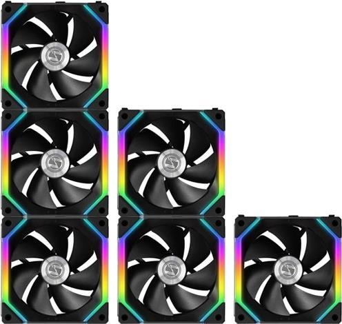 Купить Lian Li UNI FAN SL120 - Gehäuselüfter - 120 mm - Schwarz (Packung mit 3) (UF-SL120-3B) в магазине wardena.ru