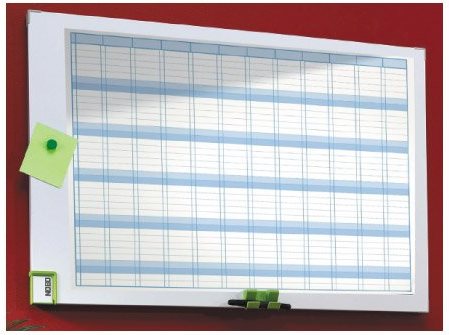 Купить NOBO Jahresplaner Performance (B)900 x (H)600 mm 1 Jahr in 12 Monaten, weiße, magnethaftende, beschreibbare (3048001) в магазине wardena.ru