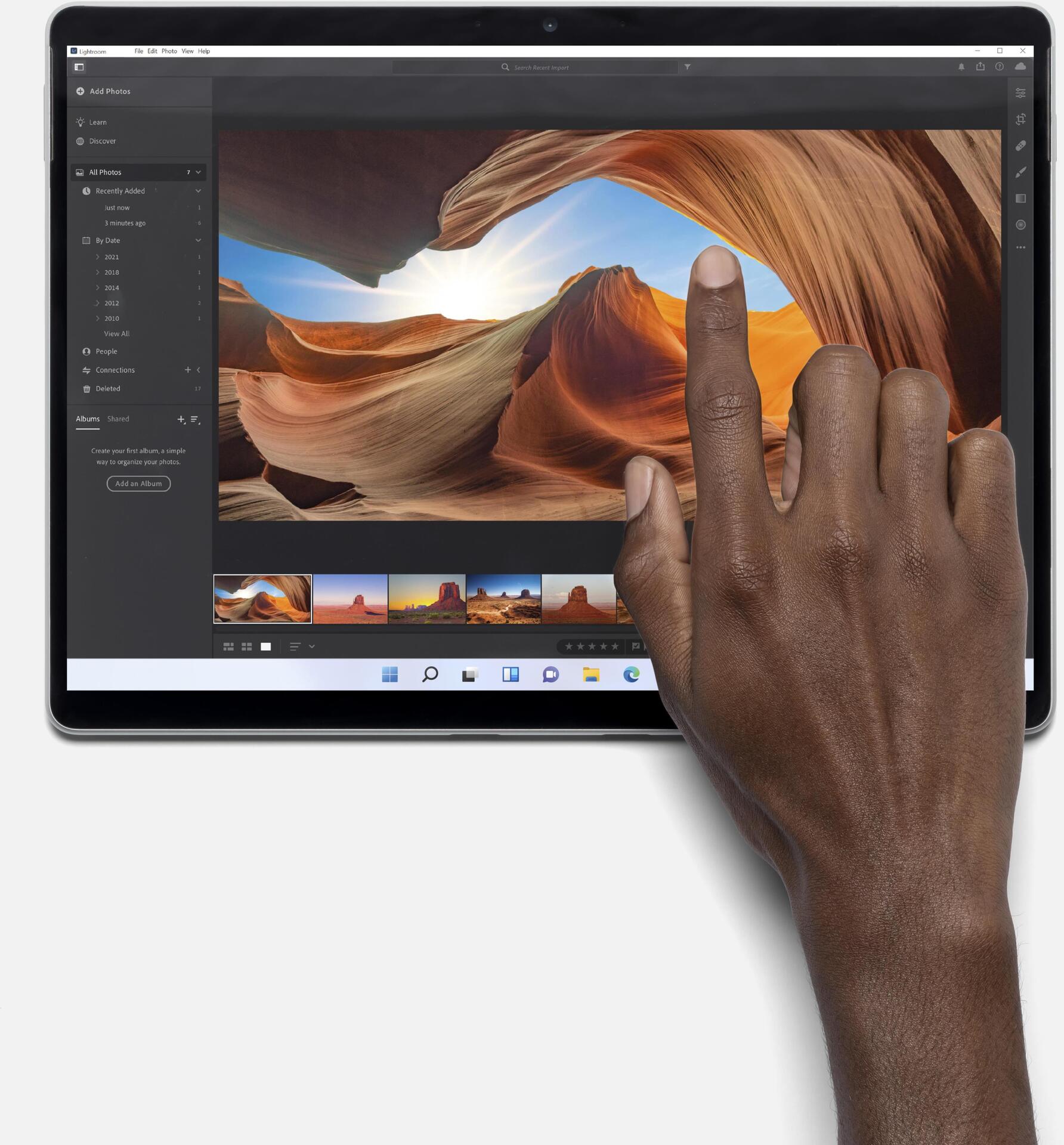 Купить Microsoft Surface Pro X - Tablet - SQ1 3 GHz - Win 11 Home - Qualcomm Adreno 685 - 8GB RAM - 128GB SSD - 33cm (13") Touchscreen 2880 x 1920 - Wi-Fi 5 - Platin (E4K-00004) в магазине wardena.ru