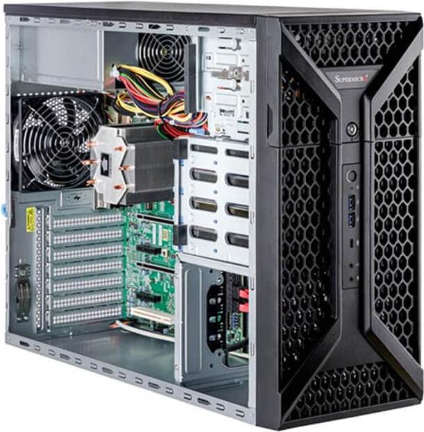 Купить Supermicro SYS-531A-IL Server-Barebone Intel W680 LGA 1700 Midi Tower Schwarz (SYS-531A-IL) в магазине wardena.ru