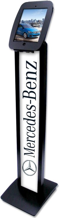 Купить Compulocks Maclocks BrandMe - Befestigungskit (Diebstahlschutzgehäuse, Bodenständer) für Tablett - Aluminium - Schwarz - für Apple iPad mini; iPad mini 2; 3; 4 (140B235SMENB) в магазине wardena.ru