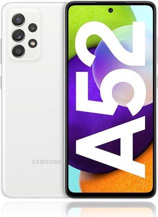 Купить Samsung Galaxy A52 - 4G Smartphone - Dual-SIM - RAM 6 GB / Internal Memory 128 GB - microSD slot - OLED-Display - 6.5" - 2400 x 1080 Pixel - 4x x Rückkamera 64 MP, 12 MP, 5 MP, 5 MP - front camera 32 MP - Awesome White (SM-A525FZWGEUB) в магазине wardena.ru