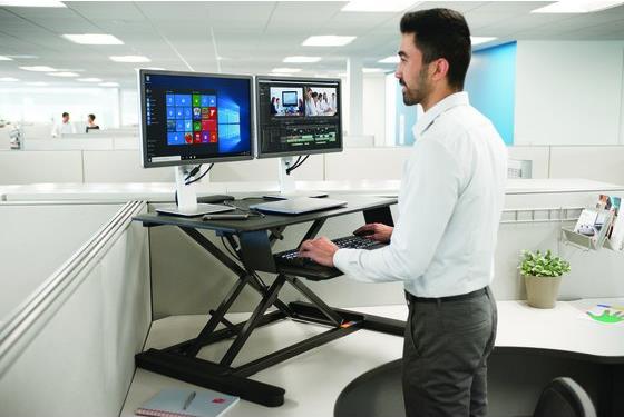 Купить Kensington SmartFit Sit/Stand Desk - Notebook-Ständer (K52804WW) в магазине wardena.ru
