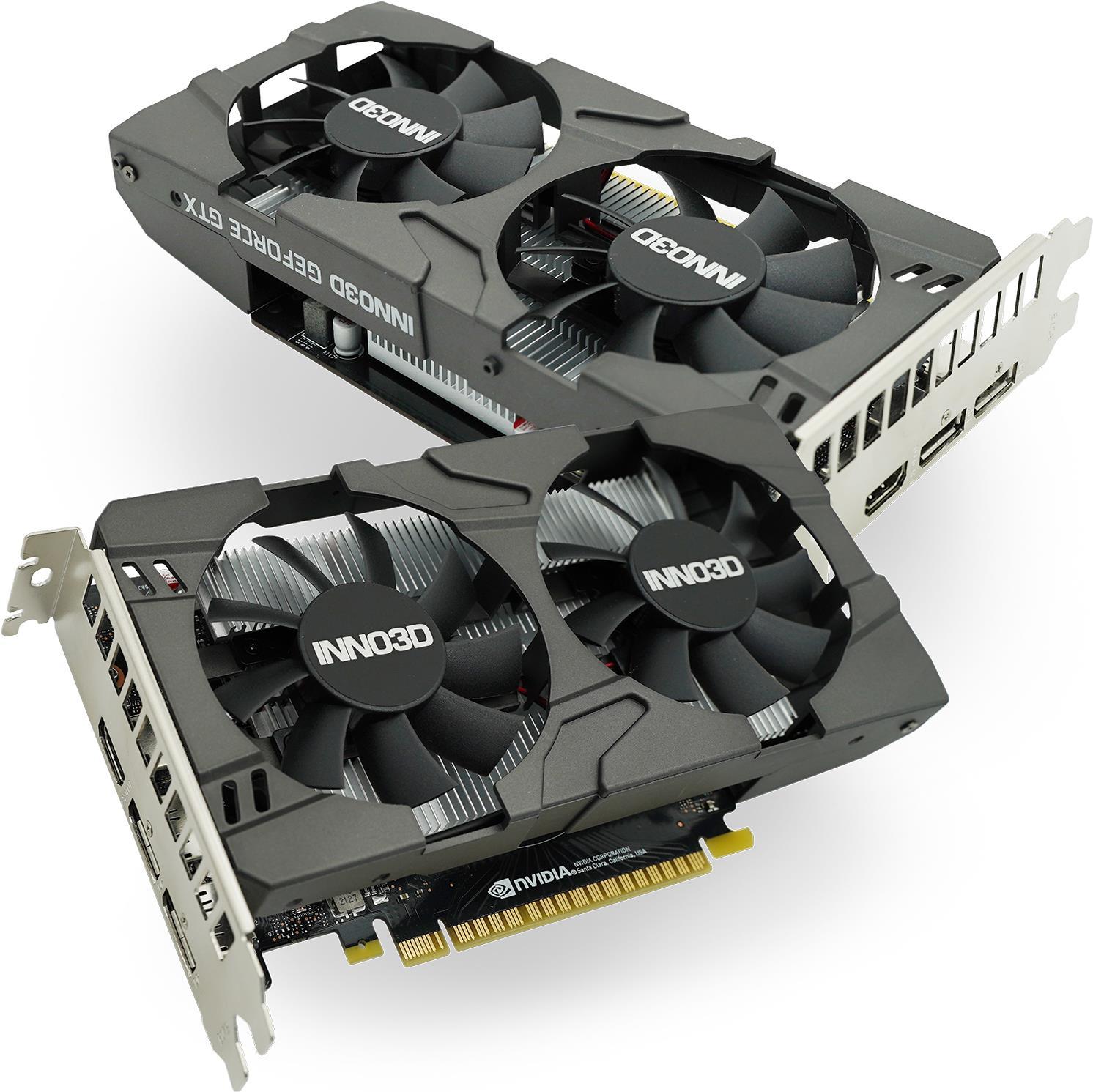 Купить InnoVISION Inno3D GeForce GTX 1630 TWIN X2 OC - Grafikkarten - NVIDIA GeForce GTX 1630 - 4GB GDDR6 - PCIe 3.0 x16 - HDMI, 2 x DisplayPort (N16302-04D6X-1177VA25) в магазине wardena.ru