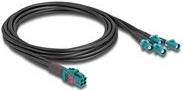 Купить Delock Kabel Mini FAKRA Z Buchse quad zu 4 x FAKRA Z Stecker A-Typ (90125) в магазине wardena.ru