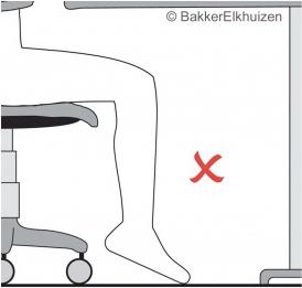 Купить BakkerElkhuizen Footform Standard Low - Schwarz - 45 cm - 4 cm - 17 cm (BNEFFSL) в магазине wardena.ru