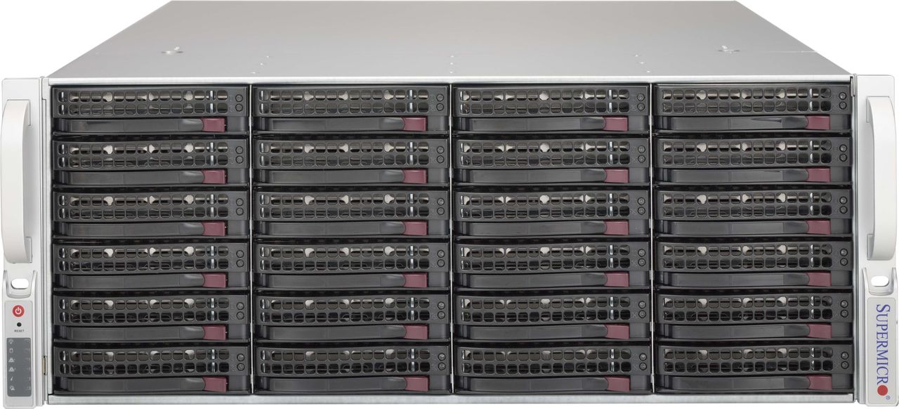 Купить Super Micro Supermicro SC846 BE1C-R1K03JBOD - Rack - einbaufähig - 4U - SATA/SAS - Hot-Swap 1000 Watt - Schwarz (CSE-846BE1C-R1K03JBOD) в магазине wardena.ru