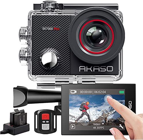 Купить Akaso EK 7000 Pro - Action Cam 4K 20MP WiFi 40M Unterwasserkamera Wasserdicht Ultra HD Touchscreen Einstellbar Weitwinkel (EK 7000 Pro) в магазине wardena.ru