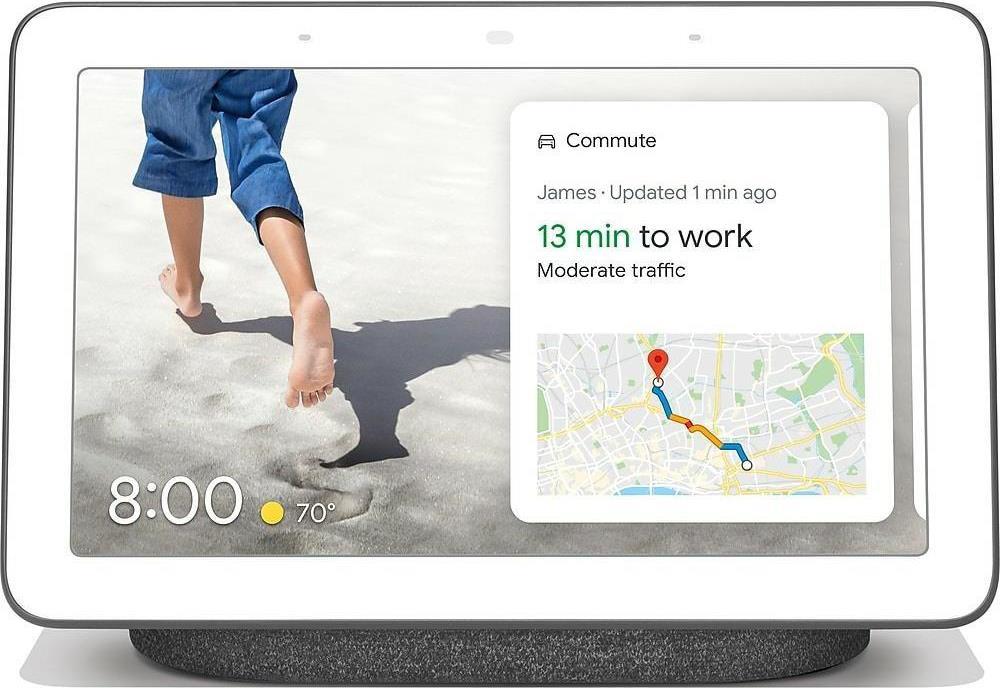 Купить Google Nest Hub (2nd Gen) - Smart-Display - LCD 17,80cm (7") - kabellos - Wi-Fi, Bluetooth - holzkohlefarben (GA01892-IT) в магазине wardena.ru