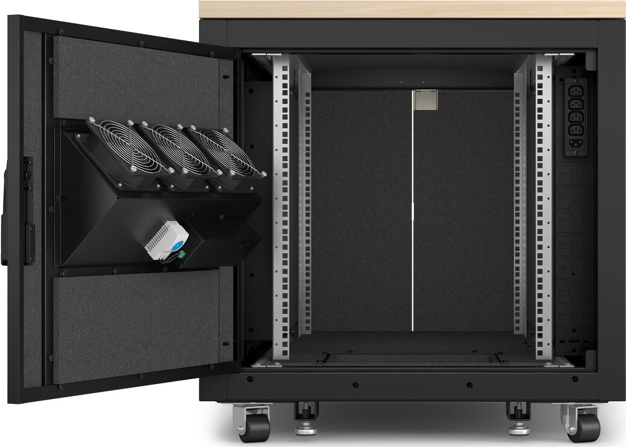 Купить APC NetShelter Soundproof 12U Srvr Rack (AR4012A) в магазине wardena.ru