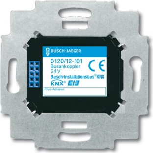 Купить Busch-Jaeger 6120/12-101 - Metallisch - CE - 71 mm - 71 mm - 73 g - 92 mm (2CKA006120A0074) в магазине wardena.ru