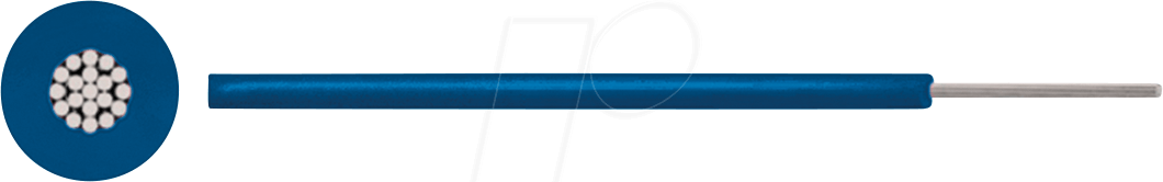 Купить RND CABLE RND 475-00500 - Litze H05S-K, 1,5 mm², 100 m, blau (RND 475-00500) в магазине wardena.ru