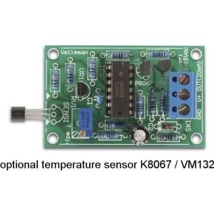 Купить Velleman K8089 Digital wall clock Quadratisch Schwarz Wanduhr (K8089) в магазине wardena.ru