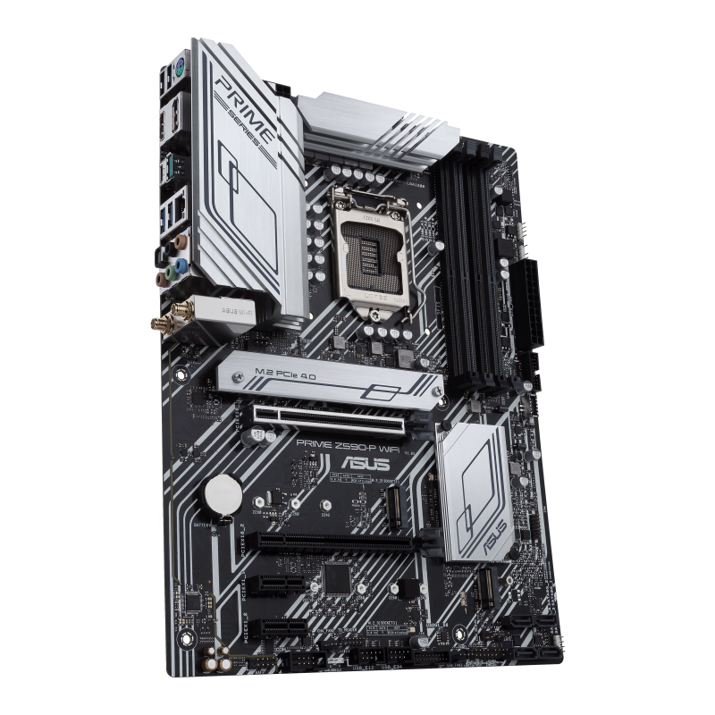 Купить ASUS PRIME Z590-P WIFI - Motherboard - ATX - LGA1200-Sockel - Z590 Chipsatz - USB-C Gen1, USB 3.2 Gen 1, USB 3.2 Gen 2, USB-C Gen 2x2 - 2.5 Gigabit LAN, Wi-Fi 6, Bluetooth - Onboard-Grafik (CPU erforderlich) - HD Audio ( (90MB1810-M0EAY1) в магазине wardena.ru