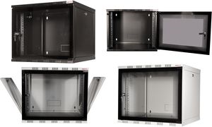 Купить LogiLink 48,30cm (19") Wandschrank SOHO, 9 HE, schwarz (RAL9005) Stahlgehäuse, abschließbare Sicherheits-Glastür mit 180 Grad - 1 Stück (W09B54B) в магазине wardena.ru