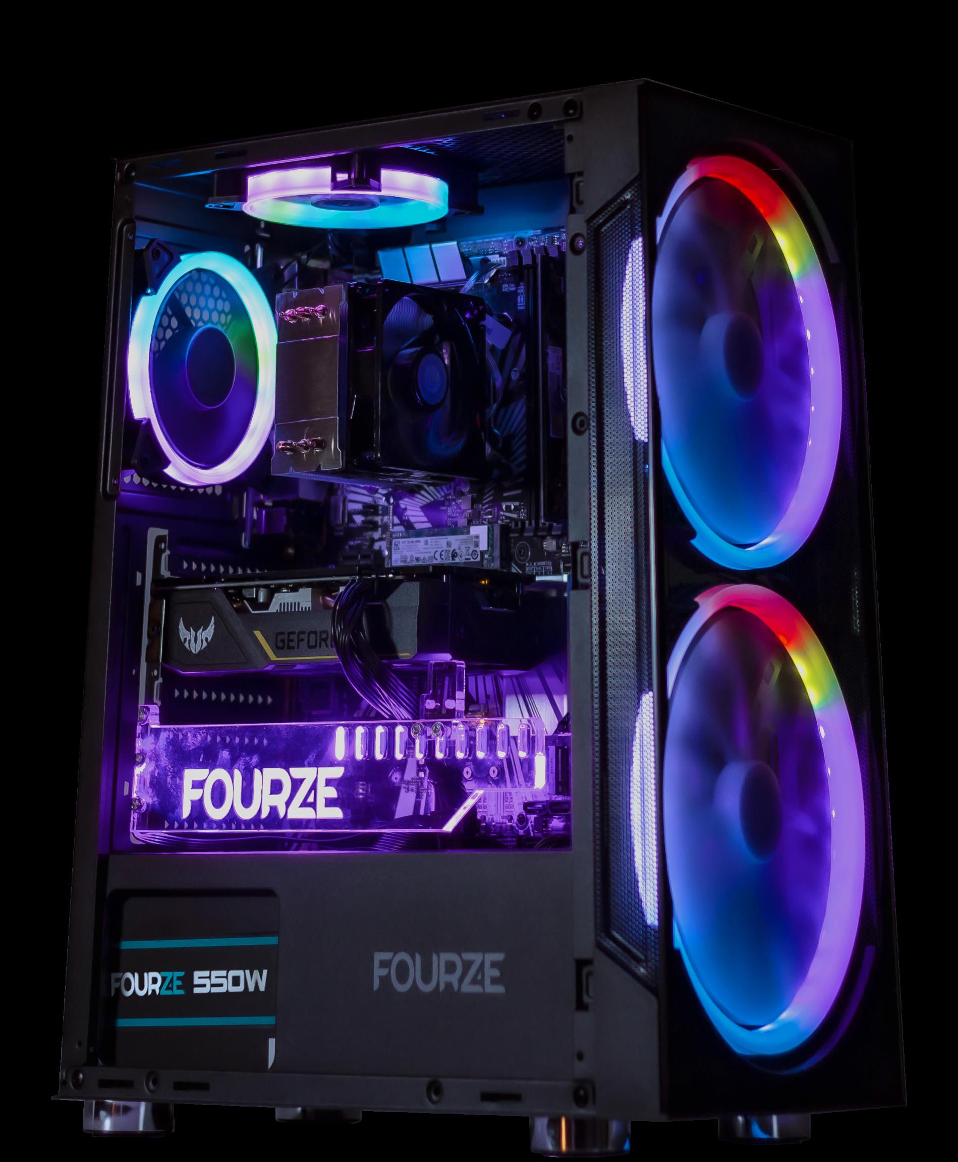 Купить FOURZE FZ-Gaming-004 5600G Tower AMD Ryzen™ 5 16 GB DDR4-SDRAM 500 GB SSD PC Schwarz (FZ-Gaming-004) в магазине wardena.ru