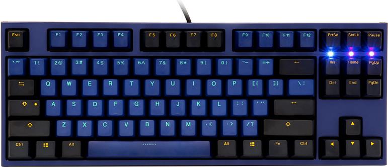 Купить Ducky One 2 TKL Horizon PBT Gaming Tastatur, MX-Red - blau (DKON1887-RDEPDZBBH) в магазине wardena.ru