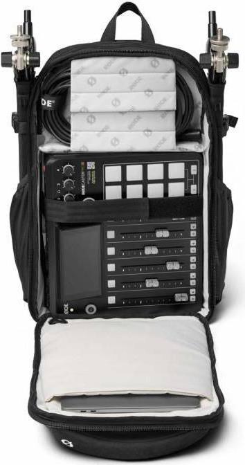 Купить Rode RØDE Backpack Rucksack Schwarz Alcantara, Polyester (BACKPACK) в магазине wardena.ru