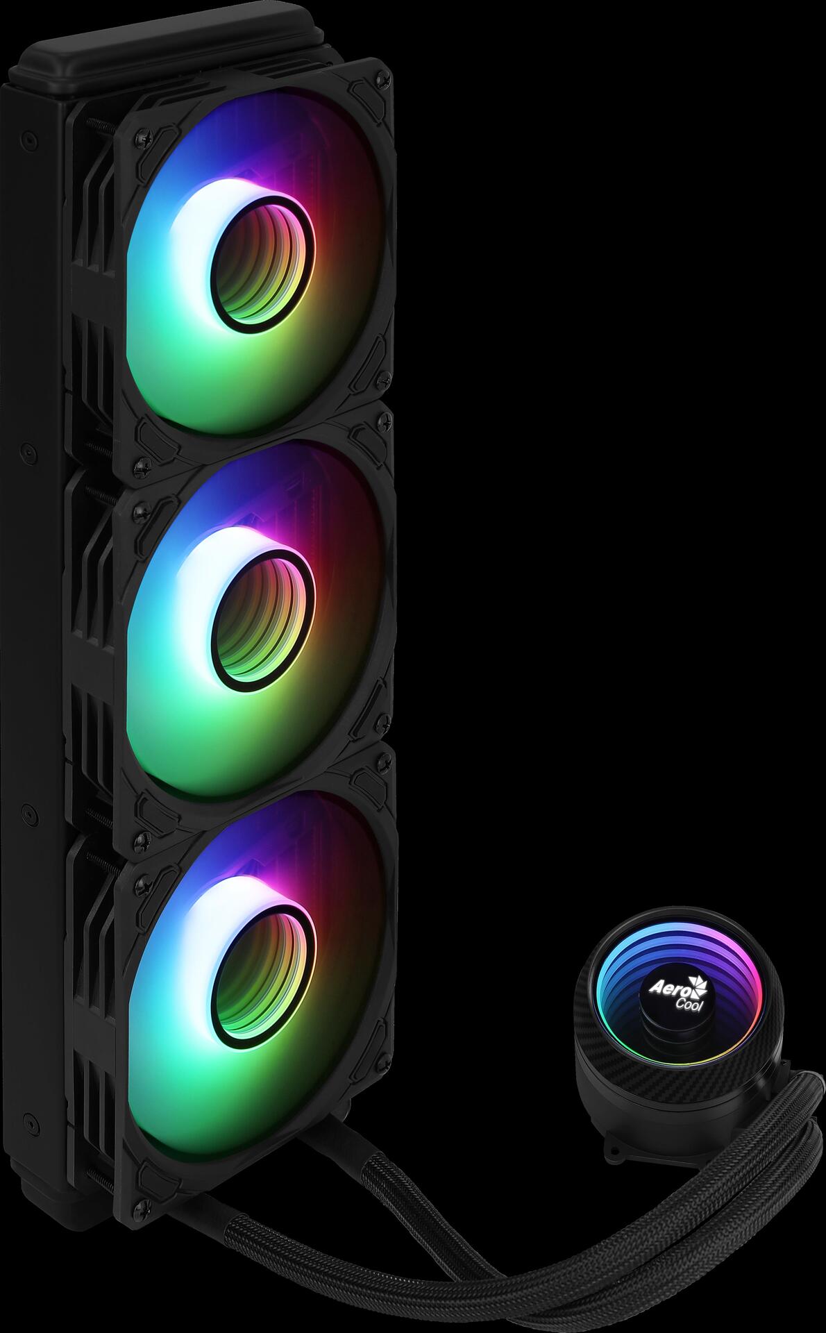 Купить Aerocool Mirage L360 - Prozessor - 26,8 dB - 20,2 dB - Hydraulisch - 4-polig - 2300 U/min (ACLA-MR36117.71) в магазине wardena.ru