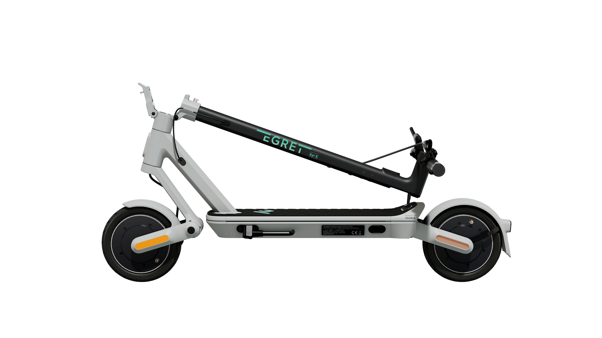 Купить Egret Ey! 3 - Klassischer Roller - Grau - 20 km/h - 100 kg - 2 Rad/Räder (98200-GR) в магазине wardena.ru