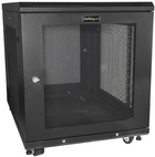 Купить StarTech.com Server Rack Cabinet - 78,70cm (31") Deep Enclosure - 12U - Schrank - Schwarz - 12U - 78,7 cm (31") (RK1233BKM) в магазине wardena.ru