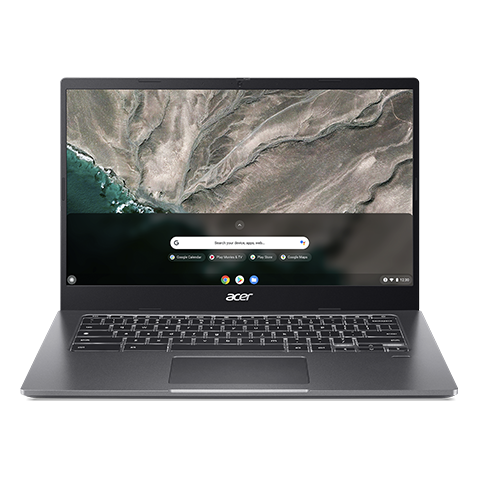 Купить Acer Chromebook 514 CB514-1W - Intel Pentium Gold 7505 - Chrome OS - UHD Graphics - 8 GB RAM - 128 GB SSD - 35.6 cm (14") IPS 1920 x 1080 (Full HD) - Wi-Fi 6 - Stahlgrau - kbd: Deutsch (NX.AU0EG.001) в магазине wardena.ru