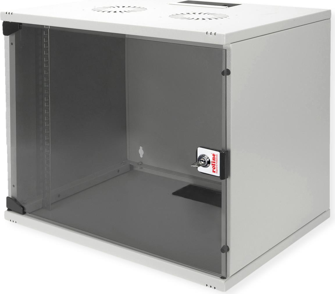 Купить ROLINE 19 Zoll Wandgehäuse Basic 9 HE 540x400 BxT Bausatz grau - Wandgehäuse (26.21.0017) в магазине wardena.ru