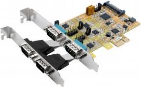 Купить EXSYS GmbH PCIe 4S Seriell RS-232/422/485 (FTDI) (EX-45034) в магазине wardena.ru