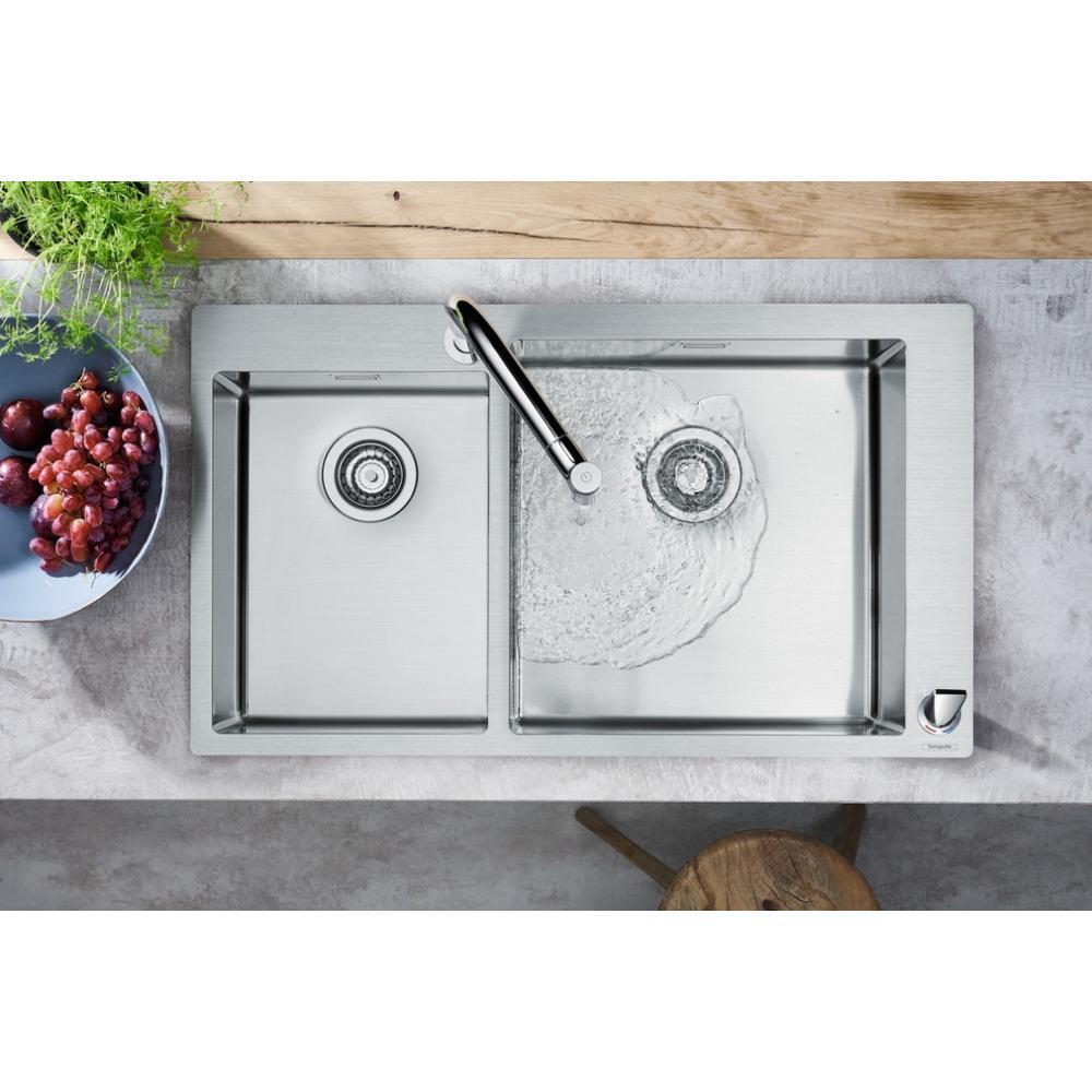 Купить Hansgrohe C71-F655-09 Кухонная комбинация 180/450 сталь 43206800 в магазине wardena.ru