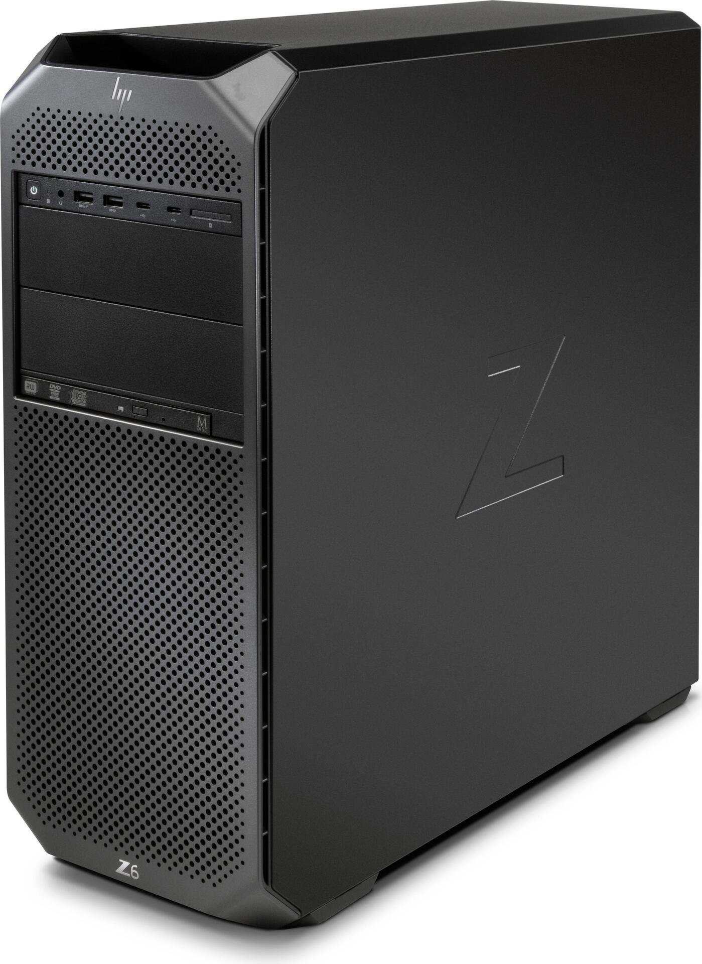 Купить HP Workstation Z6 G4 - Tower - 4U - 1 x Xeon Silver 4108 / 1.8 GHz - vPro - RAM 32 GB - SSD 512 GB - HP Z Turbo Drive - DVD-Writer - keine Grafiken - GigE - Win 11 Pro for Workstations Tier 7 64-bit - Monitor: keiner - T (4F7P3EA#ABD) в магазине wardena.ru