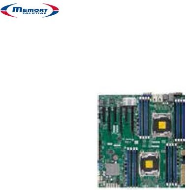 Купить SUPERMICRO X10DAi - Motherboard - E-ATX - LGA2011-v3-Sockel - 2 Unterstützte CPUs - C612 Chipsatz - USB 3.0 - 2 x Gigabit LAN - HD Audio (8-Kanal) - für SC213, SC732, SC743, SC745, SC747, SC826, SC835, SC836, SC846 (MBD-X10DAi-B) в магазине wardena.ru