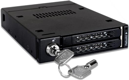 Купить ICY Dock ToughArmor - Gehäuse für Speicherlaufwerke - 6.4 cm (2.5") - mattschwarz (MB992SKR-B) в магазине wardena.ru