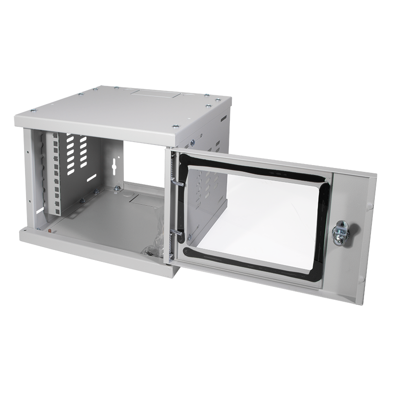 Купить LogiLink 25,40cm (10") Wandverteiler SoHo, montiert, 4 HE, lichtgrau (RAL7035), 1,2 mm Stahl, Glastür mit Zylinderschloss, - 1 Stück (W06Z33G) в магазине wardena.ru