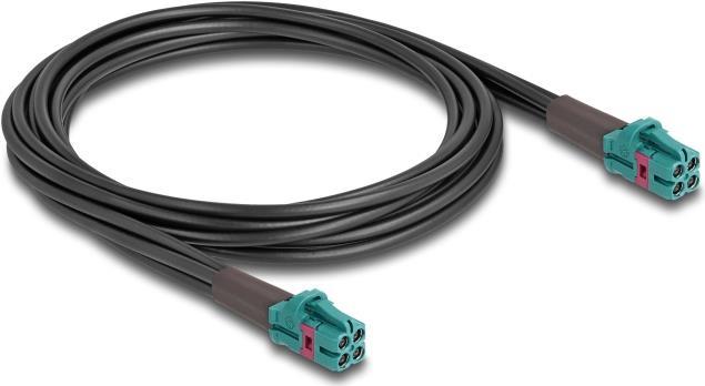 Купить Delock Kabel Mini FAKRA Z Buchse quad zu Mini FAKRA Z Buchse quad B-Typ (90139) в магазине wardena.ru