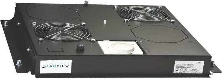 Купить Lanview UK Fan tray with 2 fans for cabinets (LVR248033-UK) в магазине wardena.ru