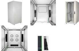 Купить DIGITUS Professional Dynamic Basic Series DN-19 26U-6/6-D - Schrank - Hellgrau, RAL 7035 - 26U - 48,3 cm (19") (DN-19 26U-6/6-D) в магазине wardena.ru