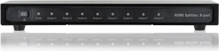 Купить DIGITUS Professional DS-43302 - Video-/Audio-Splitter - 8 x HDMI - Desktop (DS-43302) в магазине wardena.ru