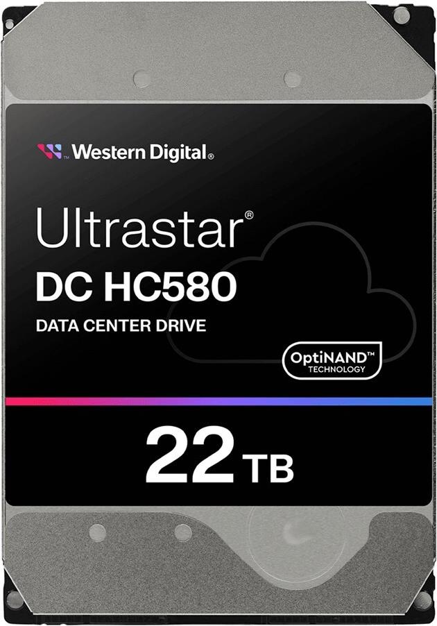 Купить WD Ultrastar DC HC580 WUH722422ALE6L4 - Festplatte - 22 TB - intern - 3.5" (8.9 cm) - SATA 6Gb/s - 7200 rpm - Puffer: 512 MB (0F62785) в магазине wardena.ru