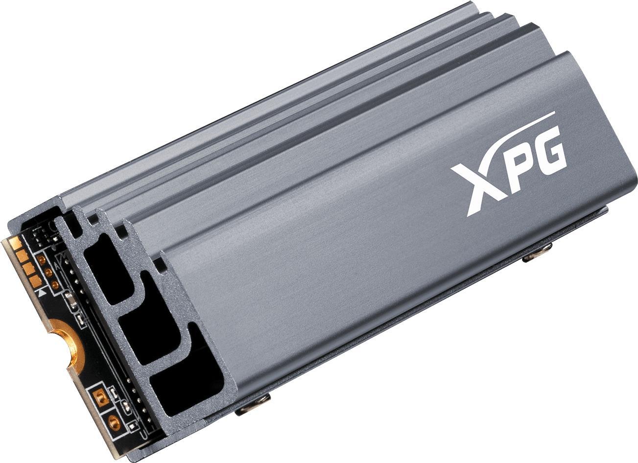 Купить ADATA XPG GAMMIX S70 - SSD - 1TB - intern - M.2 2280 - PCI Express 4,0 x4 (NVMe) - 256-Bit-AES - integrierter Kühlkörper (AGAMMIXS70-1T-C) в магазине wardena.ru