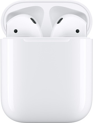 Купить Apple AirPods mit Ladehülle - 2te Generation - Funk-Kopfhörer mit Mikrofon (MV7N2ZM/A) в магазине wardena.ru