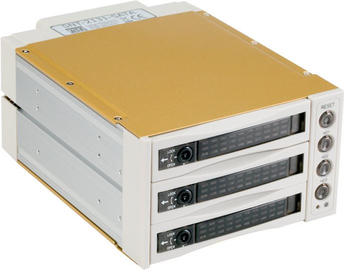 Купить Fantec SNT-BA2131-2 - S-ATA 2x 13,30cm (5,25") für 3x1" HDD beige (2007) в магазине wardena.ru
